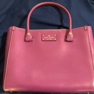 Fushia Pink Kate Spade handbag